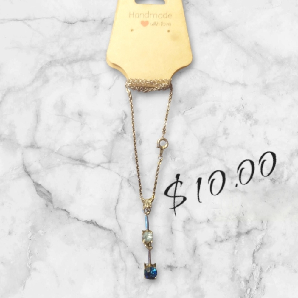 3 diamond necklace